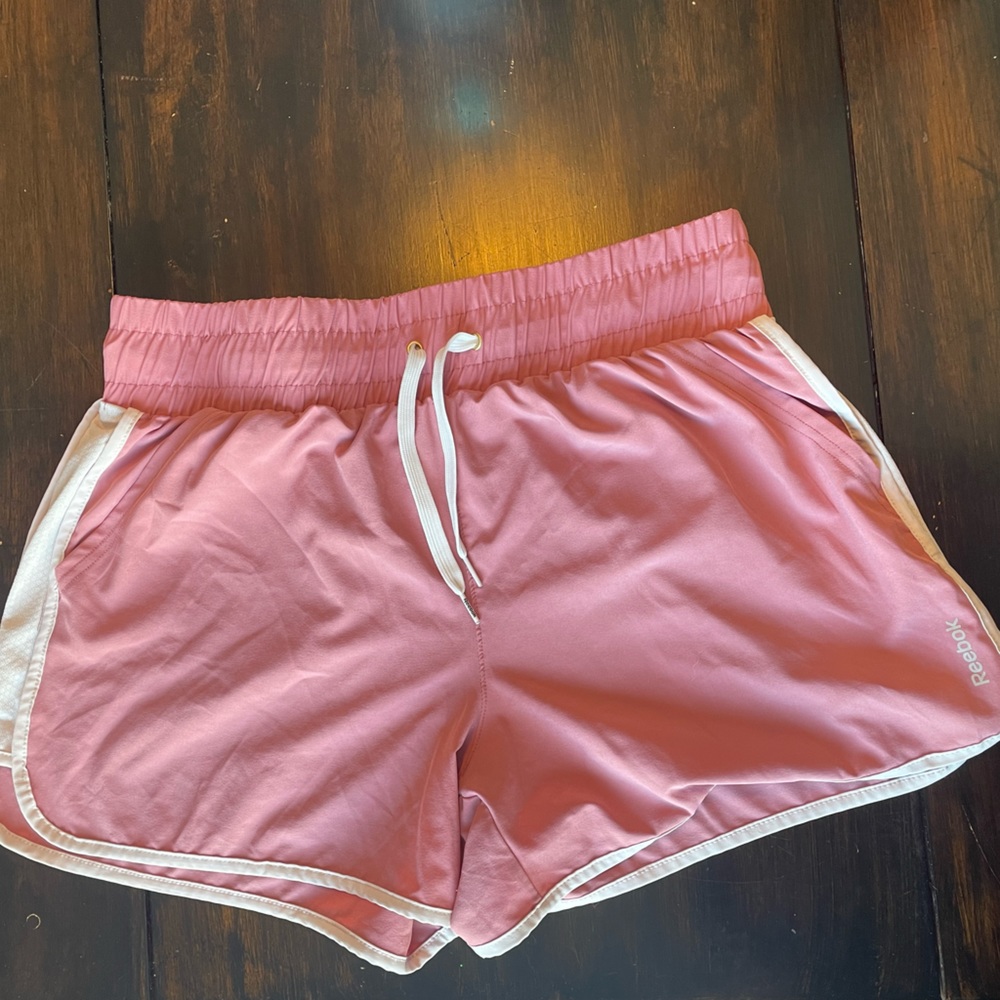 Pink Reebok Running Shorts